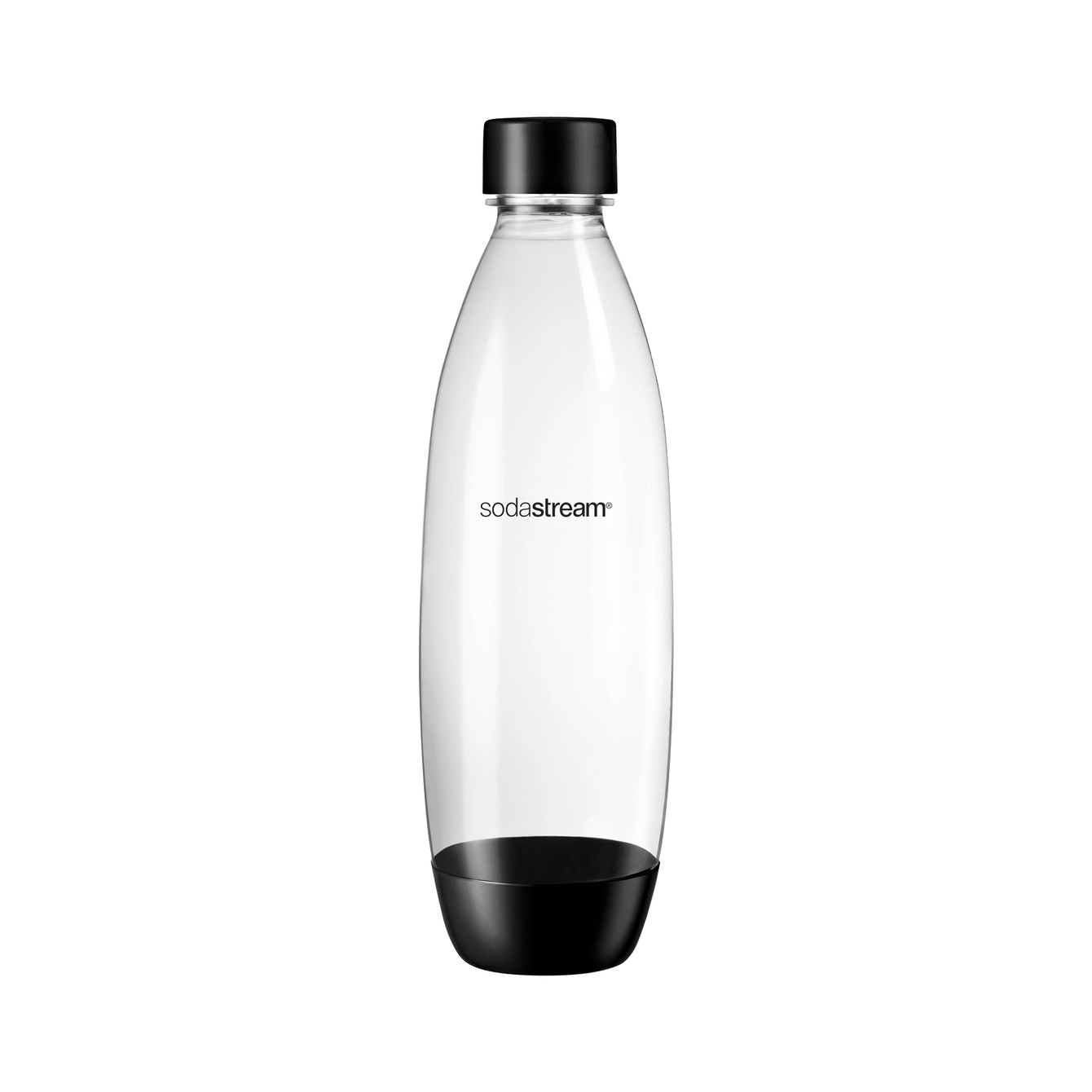 Botella de plástico reutilizable de 1L.