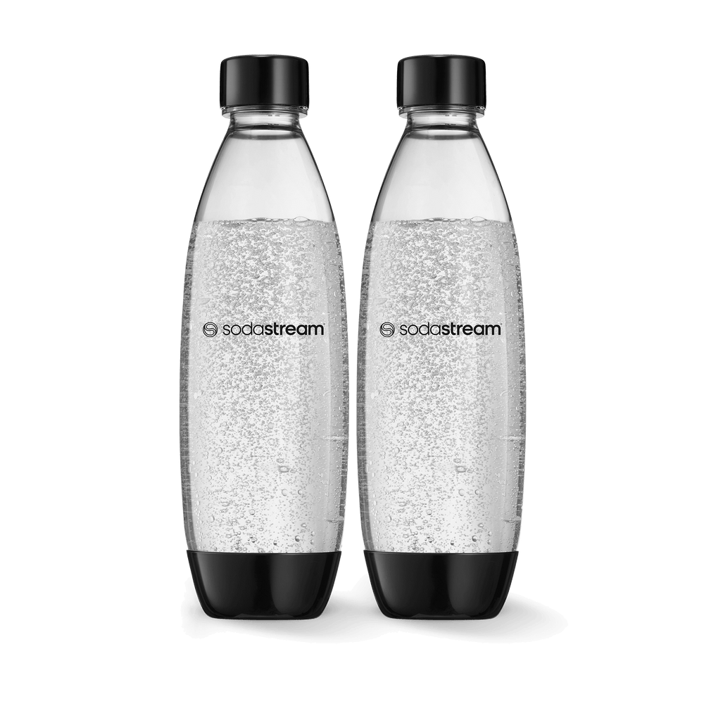sodastream Botella Fuse 1L Negro Twin Pack