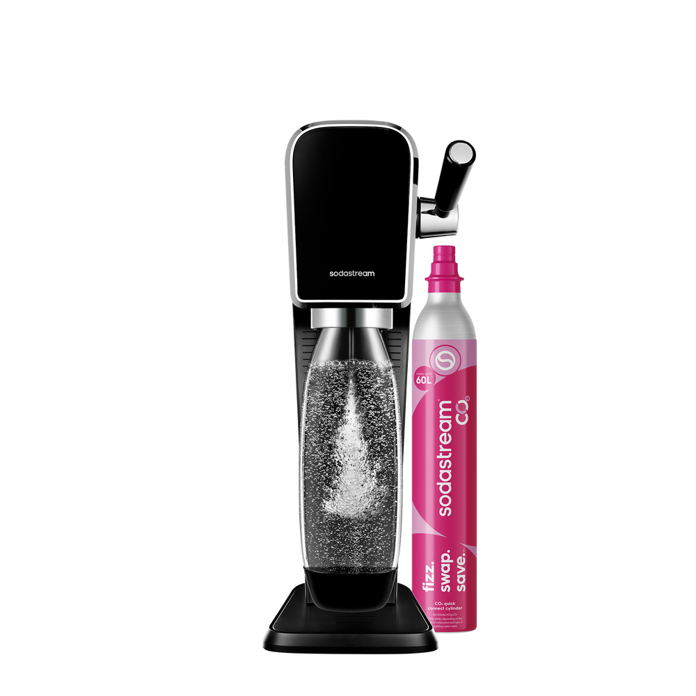sodastream art negra Máquina agua con gas