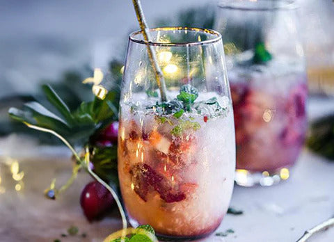 Gin smash festivo