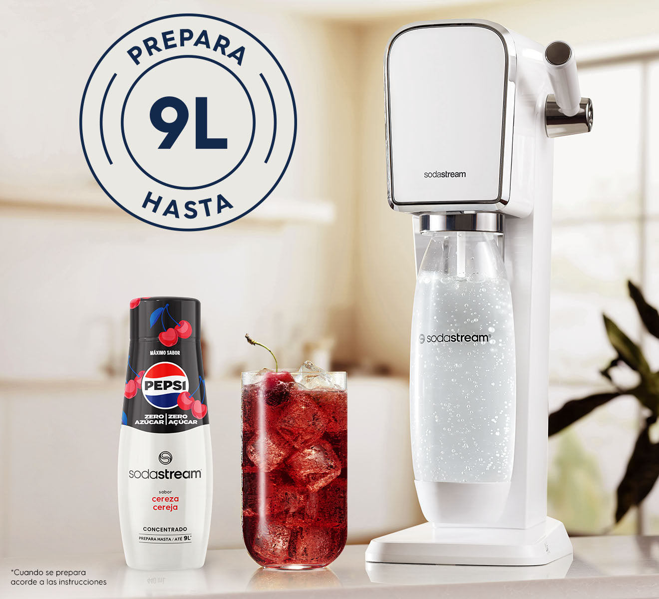 SodaStream Pepsi Zero Azúcar Cherry – SodaStream España