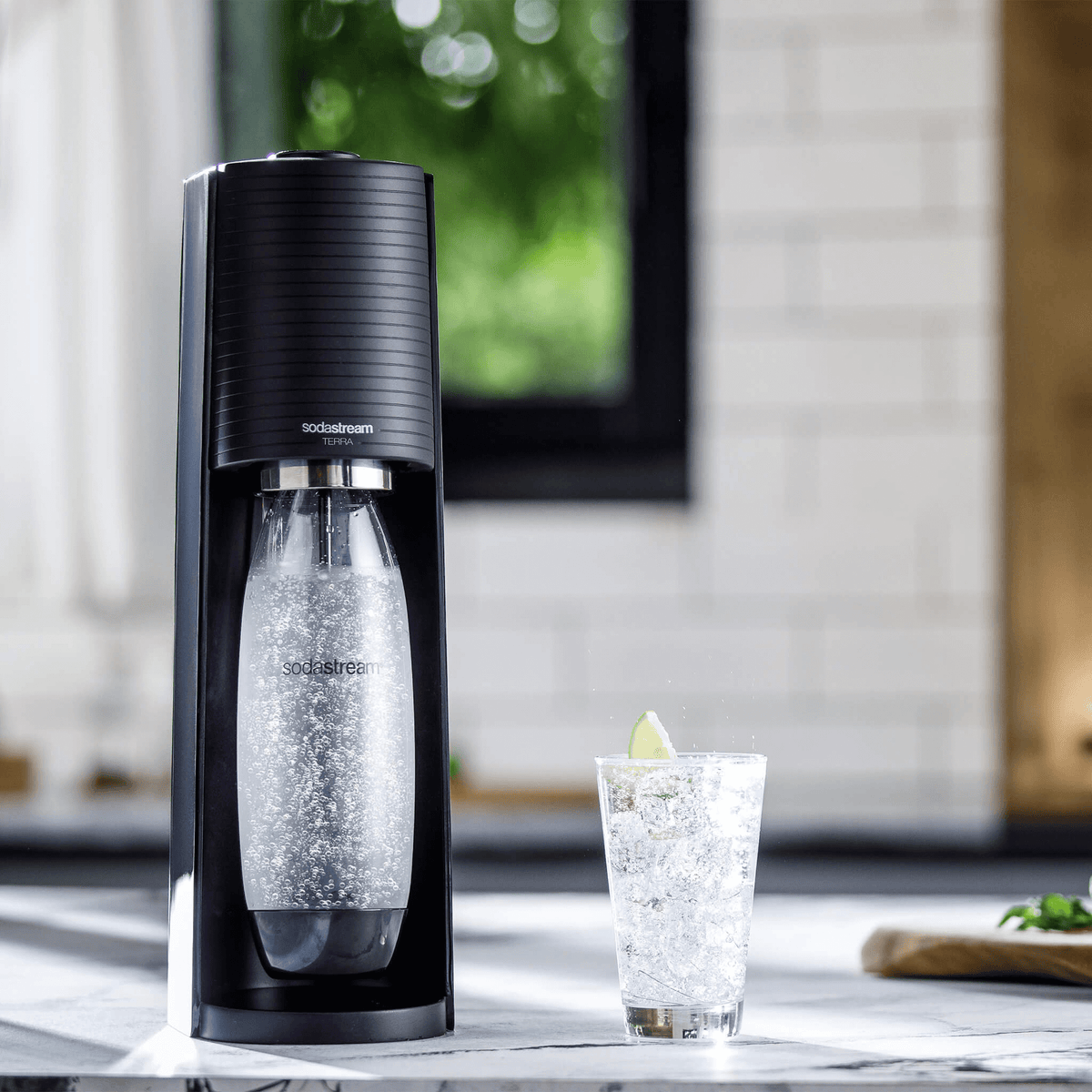 GASIFICADOR SODASTREAM TERRA KIT BLACK